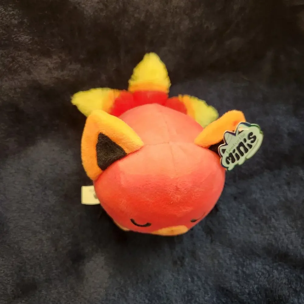 Tee Turtle 2017 Rare Collectible Red Fire Fox Kitsune Plush